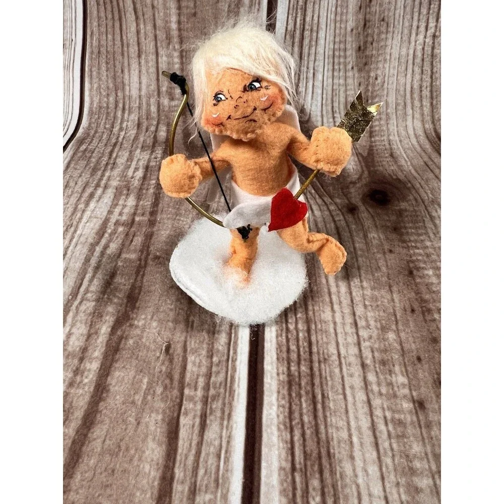 NEW Annalee Valentine's Day 5 in “Cupid” little one Figurine